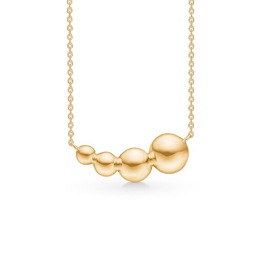 Mads Z Biggest Ball Halskæde i 14kt Guld - Eksklusivt Design