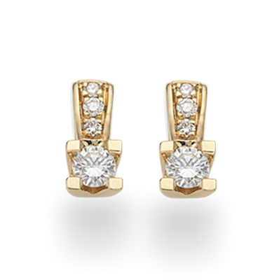 Kleopatra Queen Ørestikker i Guld fra Scrouples