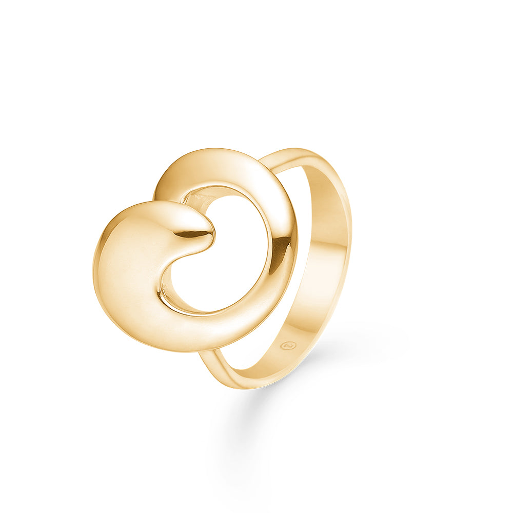 MadsZ Myheart 14 Karat Guld Hjertering - Udsalg!