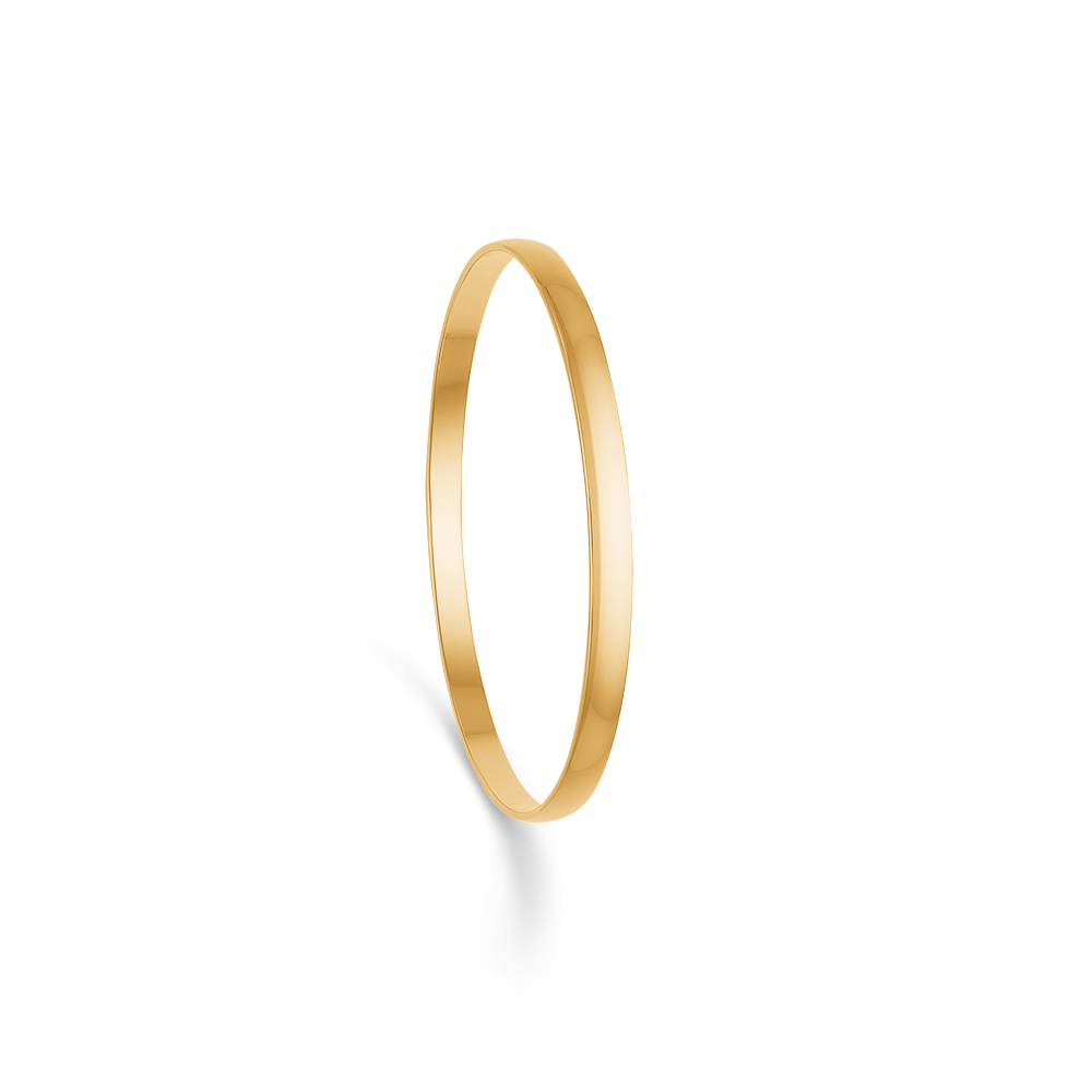 Randers Sølv Karat Guld Armring - Eksklusiv Stil