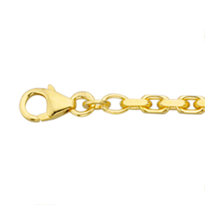 Ankerfacet Guld Armbånd fra Scrouples - Fantastisk Tilbud!