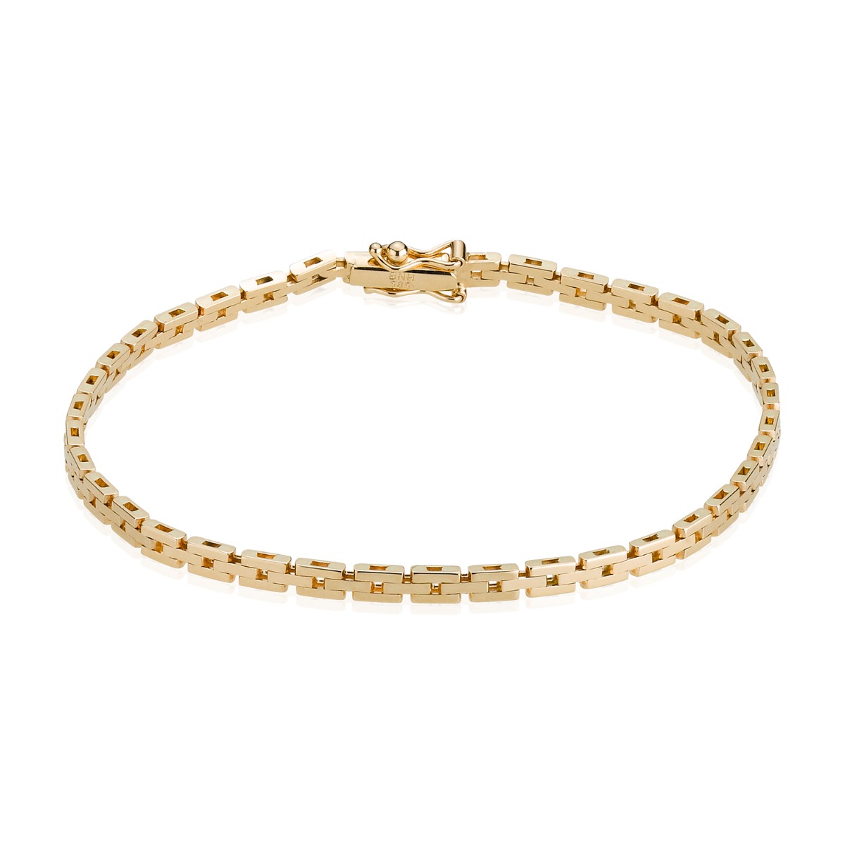 Musten Rækker Karat Guld Armbånd fra Bnh - Udsalg!